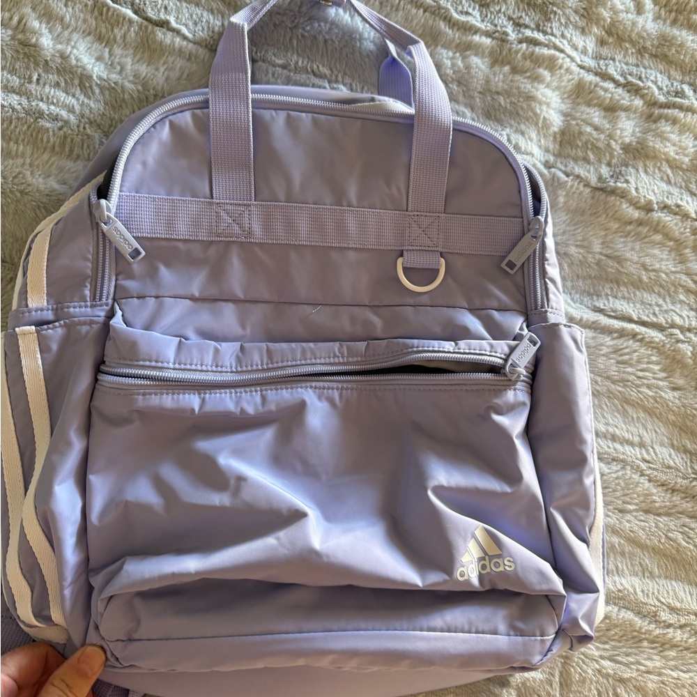 Adidas Light Purple Backpack